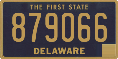 DE license plate 879066