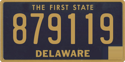 DE license plate 879119