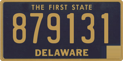 DE license plate 879131
