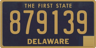 DE license plate 879139