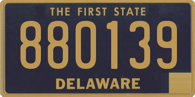 DE license plate 880139