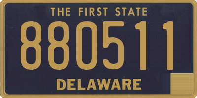 DE license plate 880511