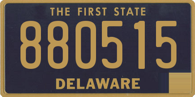 DE license plate 880515