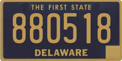 DE license plate 880518