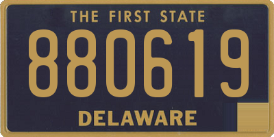DE license plate 880619