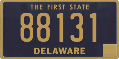 DE license plate 88131