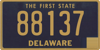 DE license plate 88137