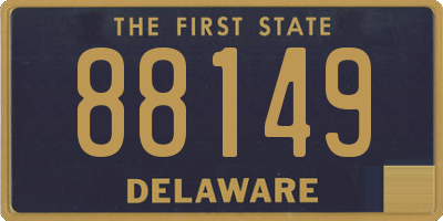 DE license plate 88149