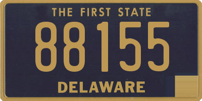 DE license plate 88155