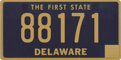 DE license plate 88171
