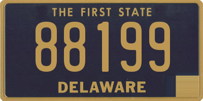 DE license plate 88199