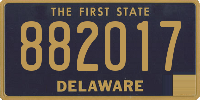 DE license plate 882017