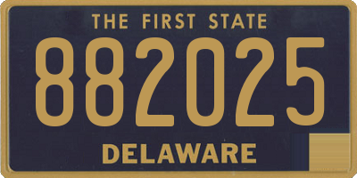 DE license plate 882025