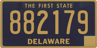 DE license plate 882179