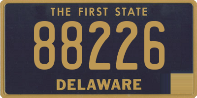 DE license plate 88226