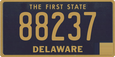 DE license plate 88237
