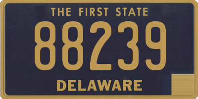 DE license plate 88239