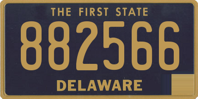DE license plate 882566