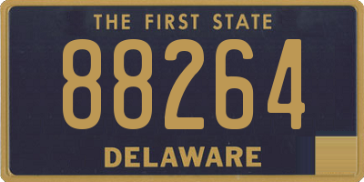 DE license plate 88264