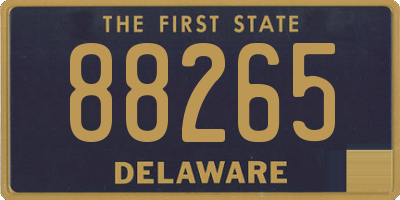 DE license plate 88265