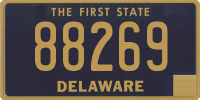 DE license plate 88269