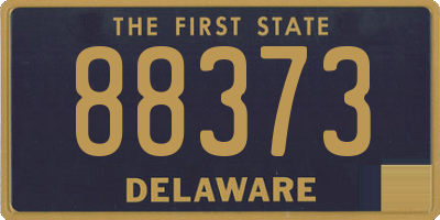 DE license plate 88373