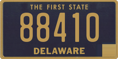 DE license plate 88410