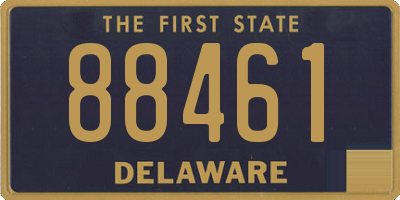 DE license plate 88461