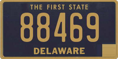 DE license plate 88469