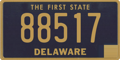 DE license plate 88517