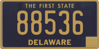 DE license plate 88536