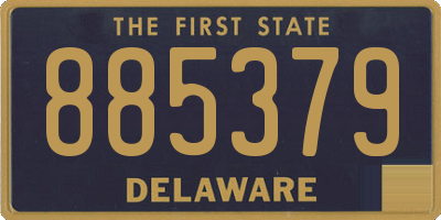 DE license plate 885379