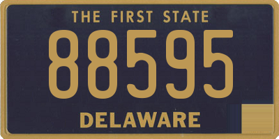 DE license plate 88595
