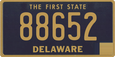 DE license plate 88652