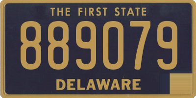 DE license plate 889079