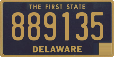 DE license plate 889135
