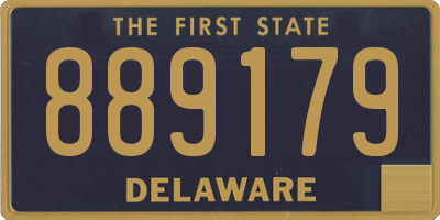 DE license plate 889179