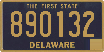 DE license plate 890132