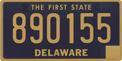 DE license plate 890155