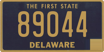 DE license plate 89044