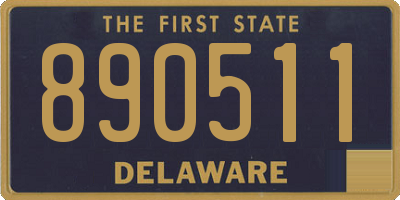 DE license plate 890511