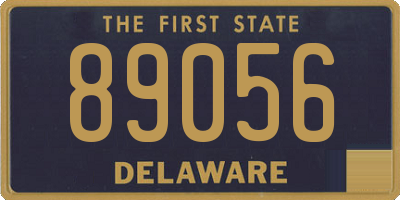 DE license plate 89056