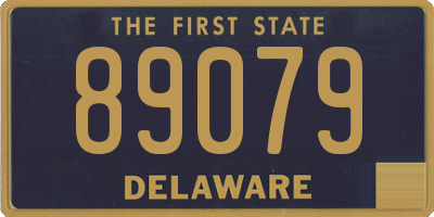 DE license plate 89079