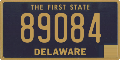 DE license plate 89084