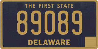 DE license plate 89089