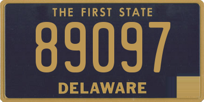 DE license plate 89097