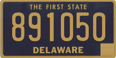 DE license plate 891050