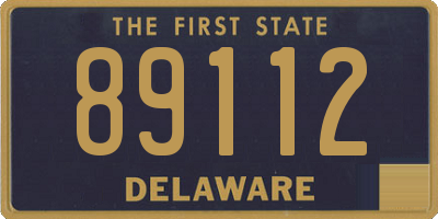 DE license plate 89112