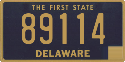 DE license plate 89114