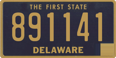 DE license plate 891141